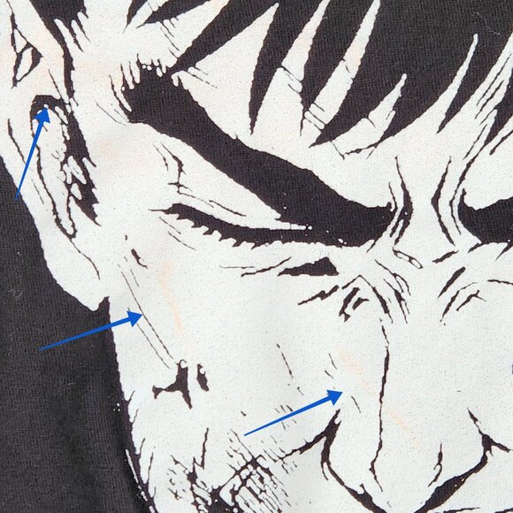 Berserk Guts Anime Crunchyroll T Shirt Size S Black Short Sleeve - Picture 7 of 8